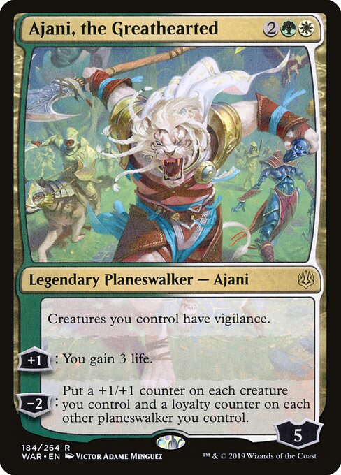 Ajani, the Greathearted - WAR - 184