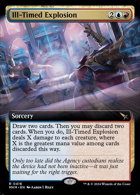 Ill-Timed Explosion (Extended Art) - MKM - 416