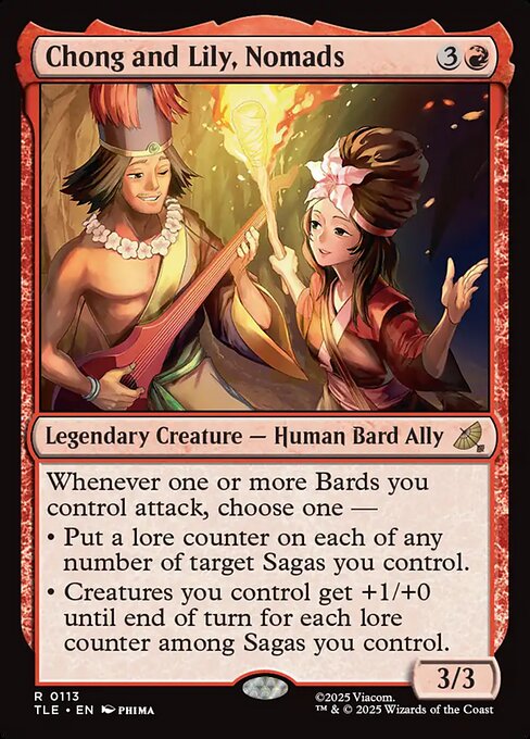 Chong and Lily, Nomads - TLE - 113
