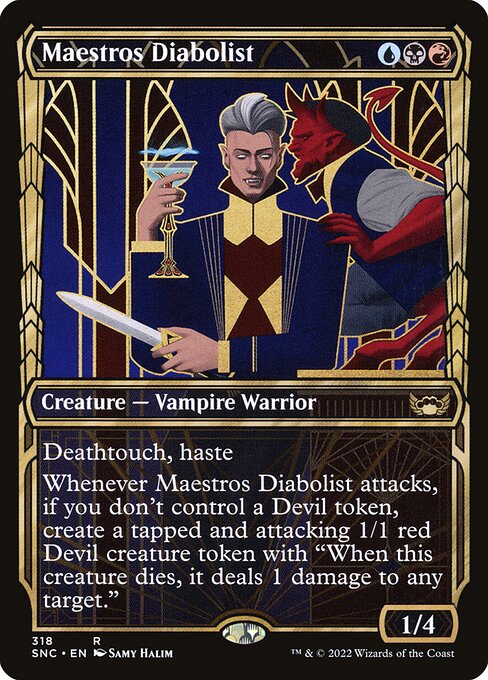 Maestros Diabolist (Showcase) - SNC - 318