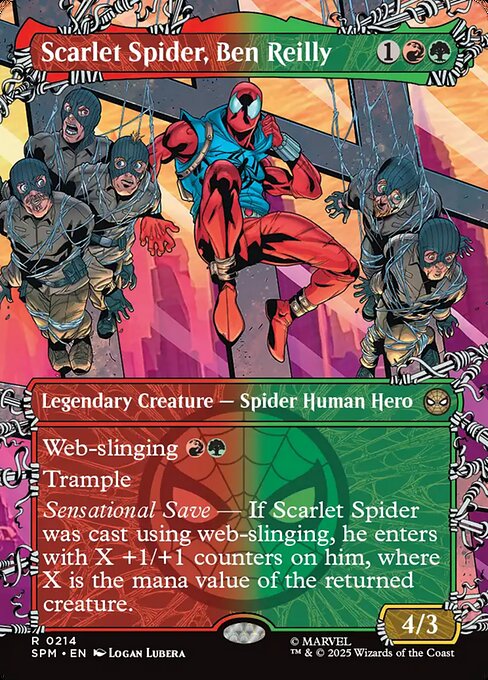 Scarlet Spider, Ben Reilly (Borderless) - SPM - 214