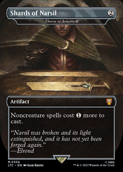 Shards of Narsil - Thorn of Amethyst (Foil) - LTC - 356