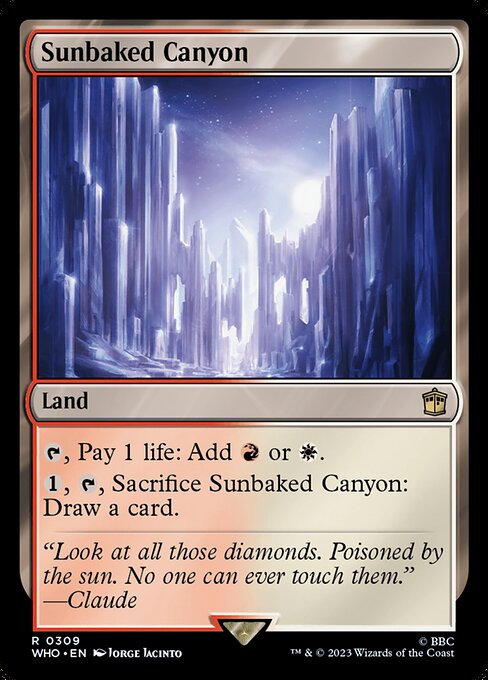 Sunbaked Canyon - WHO - 309