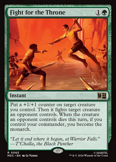 Fight for the Throne - MSC - 65