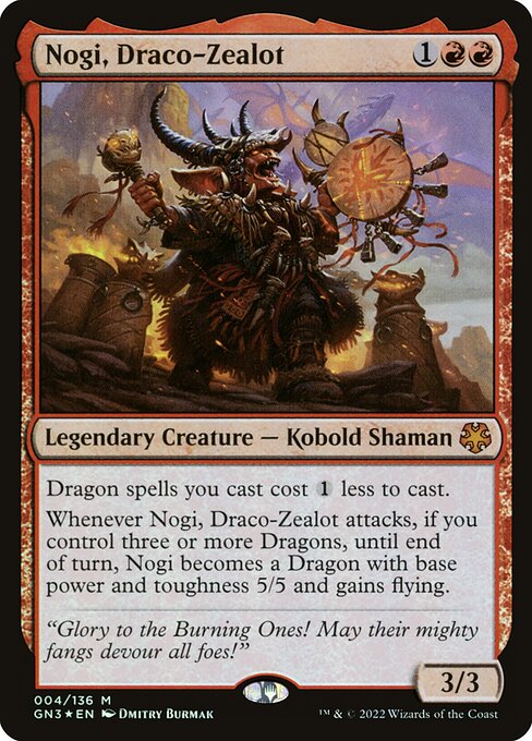 Nogi, Draco-Zealot (Foil) - GN3 - 4