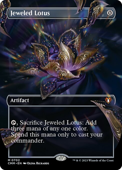Jeweled Lotus (Borderless) - CMM - 702