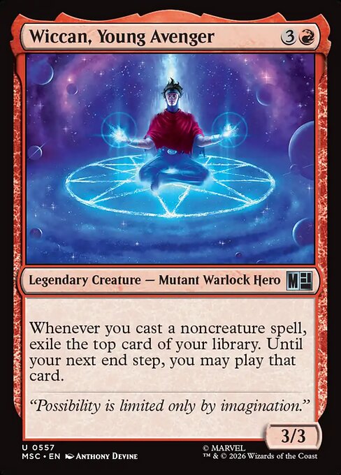 Wiccan, Young Avenger - MSC - 557