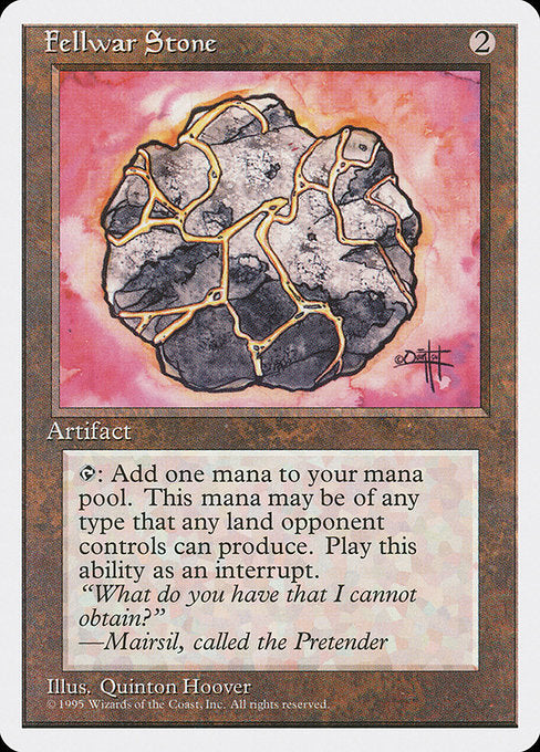 Fellwar Stone - 4ED - 319
