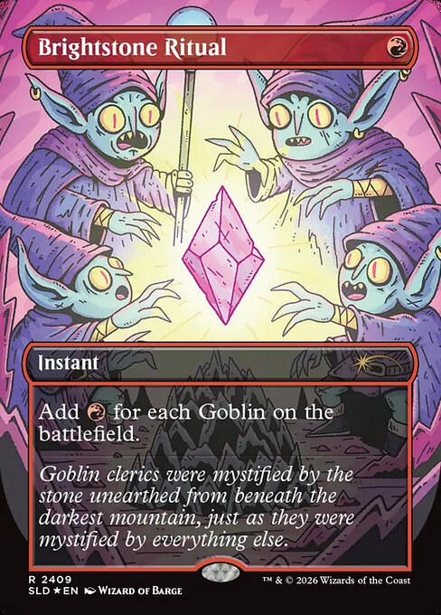 Brightstone Ritual (Foil) - SLD - 2409