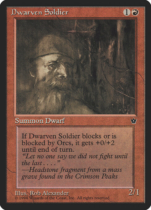 Dwarven Soldier (Alexander) - FEM - 53a