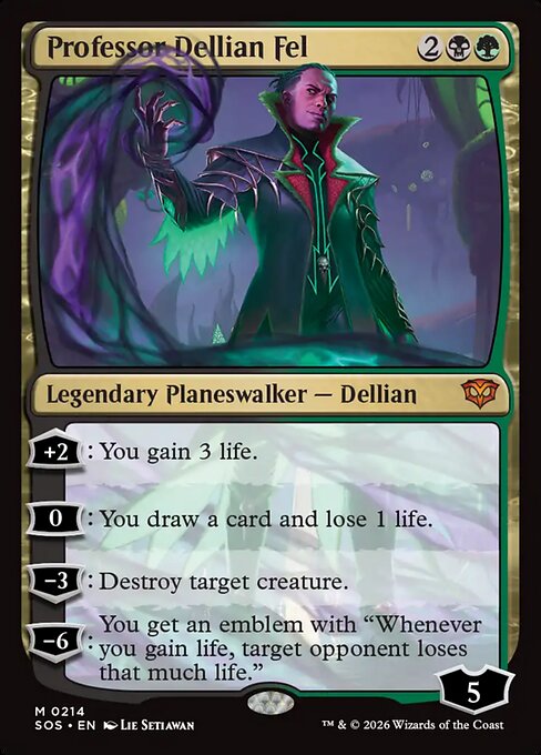 Professor Dellian Fel - SOS - 214