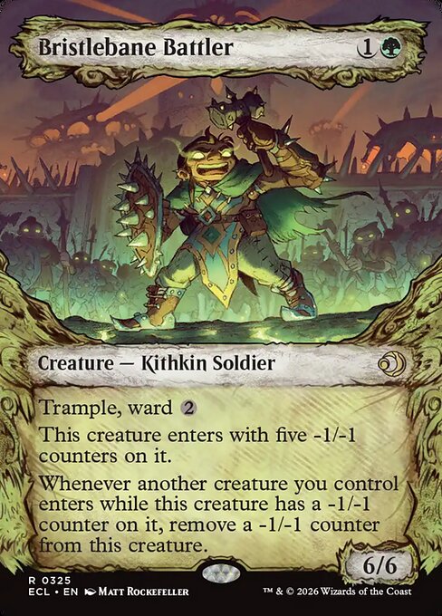 Bristlebane Battler (Showcase) (Foil) - ECL - 325
