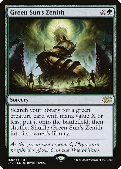 Green Sun's Zenith - 2X2 - 150