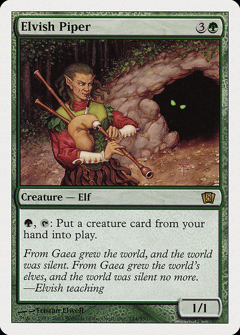Elvish Piper - 8ED - 244