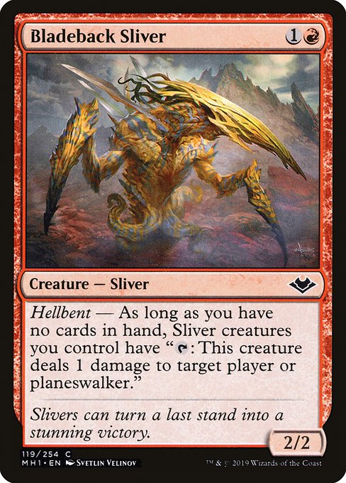 Bladeback Sliver - MH1 - 119