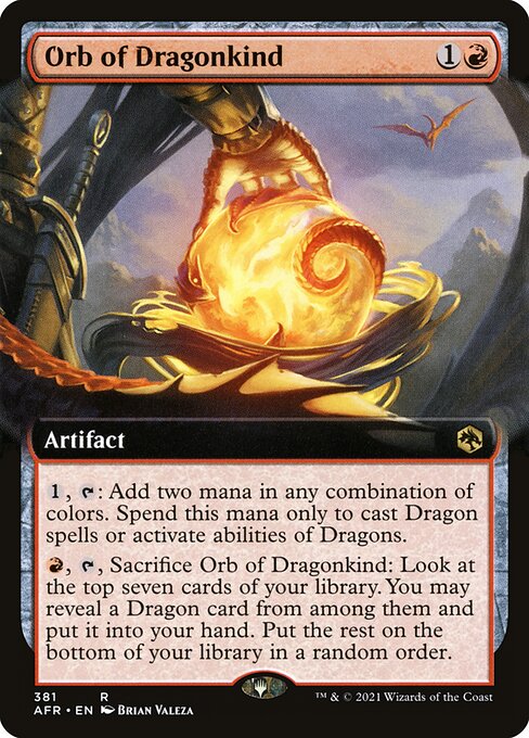 Orb of Dragonkind (Extended Art) - AFR - 381