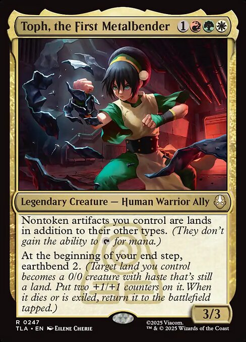 Toph, the First Metalbender (Foil) - TLA - 247