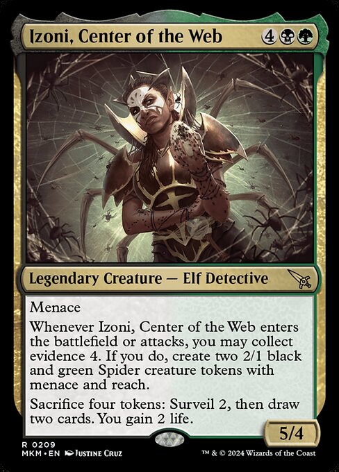 Izoni, Center of the Web - MKM - 209