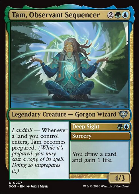 Tam, Observant Sequencer (Foil) - SOS - 237