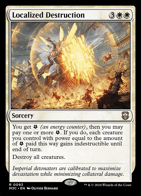Localized Destruction - M3C - 93