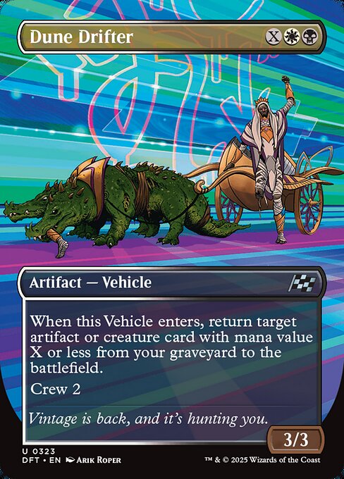 Dune Drifter (Borderless) (Foil) - DFT - 323