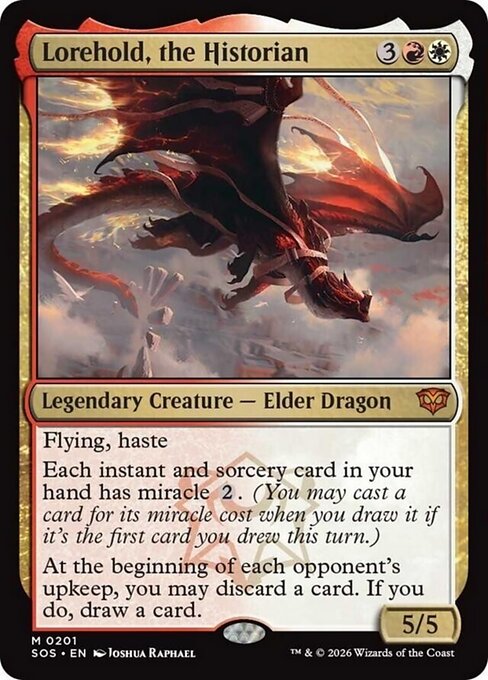 Lorehold, the Historian (Foil) - SOS - 201