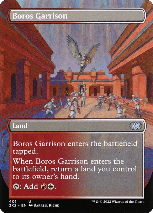 Boros Garrison (Borderless) (Foil) - 2X2 - 401