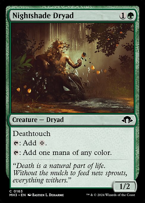 Nightshade Dryad - MH3 - 163