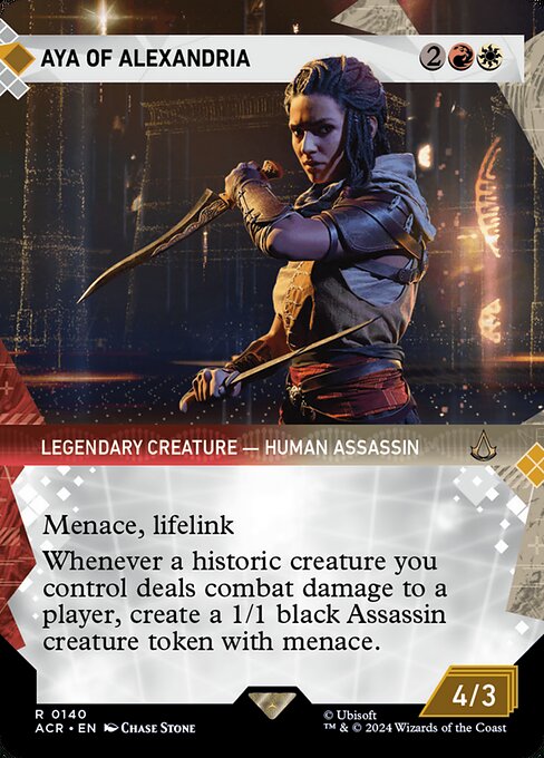 Aya of Alexandria (Showcase) (Foil) - ACR - 140