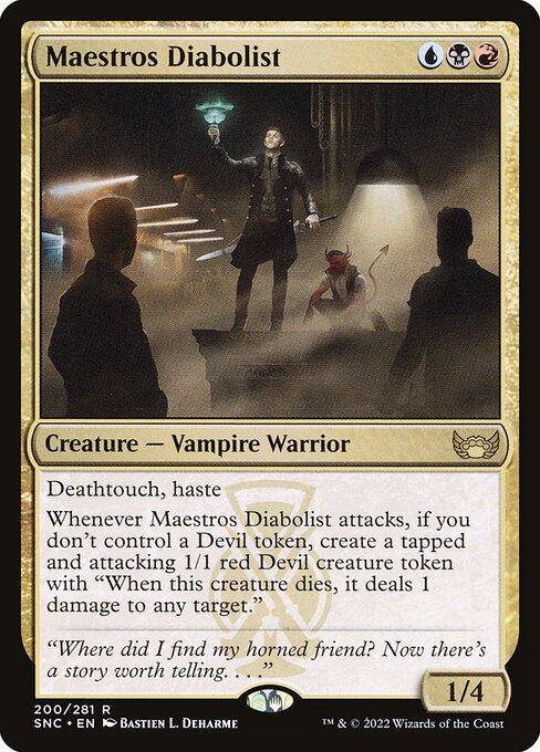Maestros Diabolist - SNC - 200
