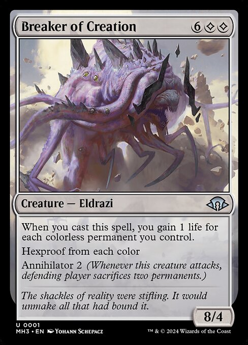 Breaker of Creation (Foil) - MH3 - 1