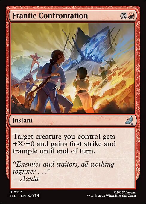 Frantic Confrontation (Foil) - TLE - 117