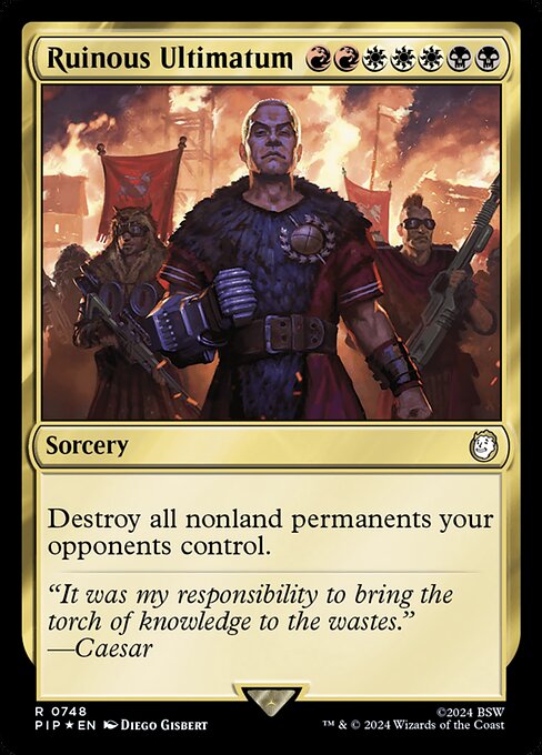 Ruinous Ultimatum (Surge Foil) - PIP - 748