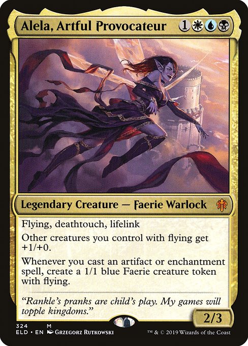 Alela, Artful Provocateur (Foil) - ELD - 324