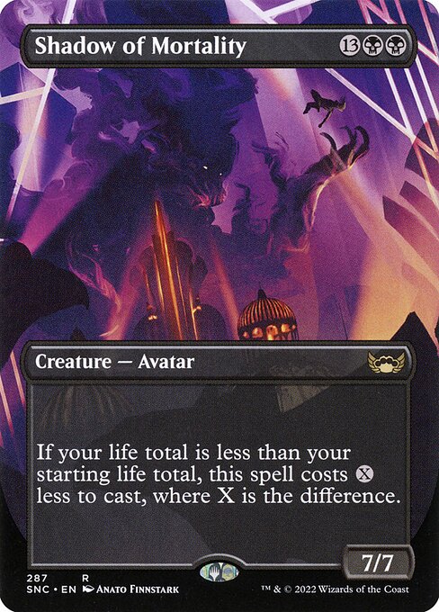 Shadow of Mortality (Borderless) - SNC - 287