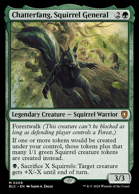 Chatterfang, Squirrel General - BLC - 209