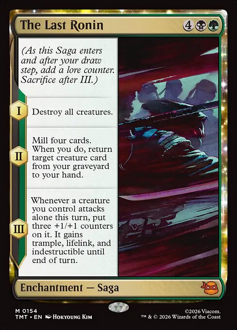 The Last Ronin (Foil) - TMT - 154