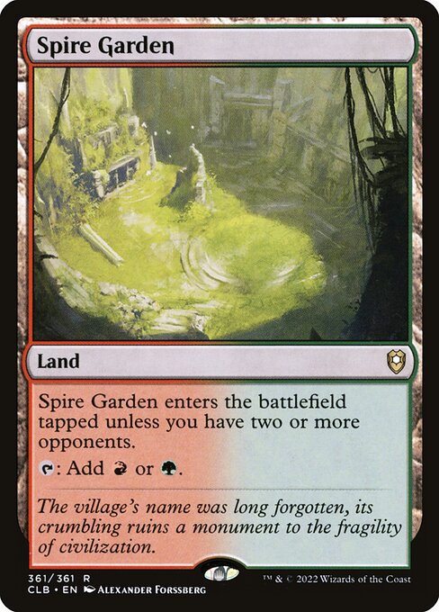 Spire Garden (Foil) - CLB - 361