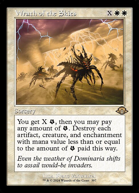 Wrath of the Skies (Retro Frame) - MH3 - 397