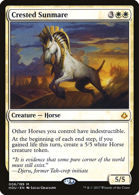 Crested Sunmare - HOU - 6