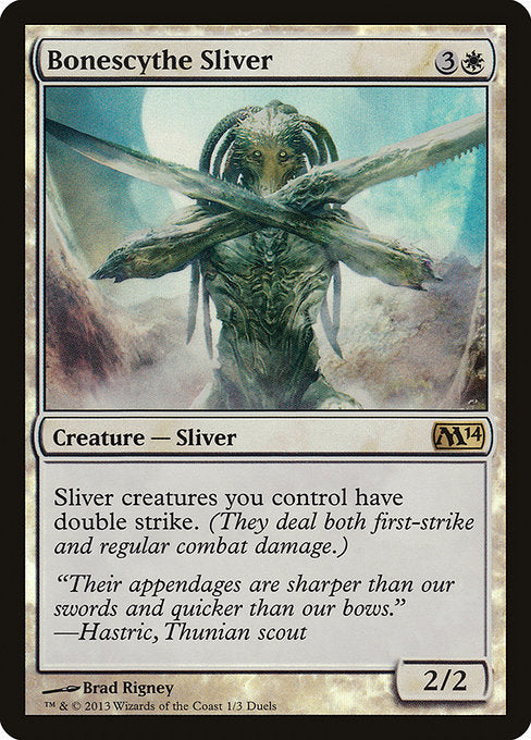 Bonescythe Sliver (Foil) - PDP14 - 1