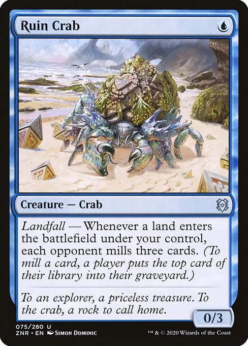Ruin Crab (Foil) - ZNR - 75
