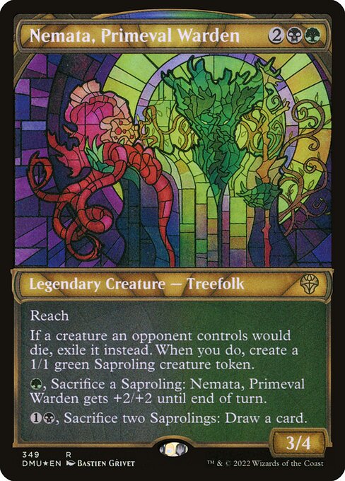Nemata, Primeval Warden (Textured Foil) - DMU - 349