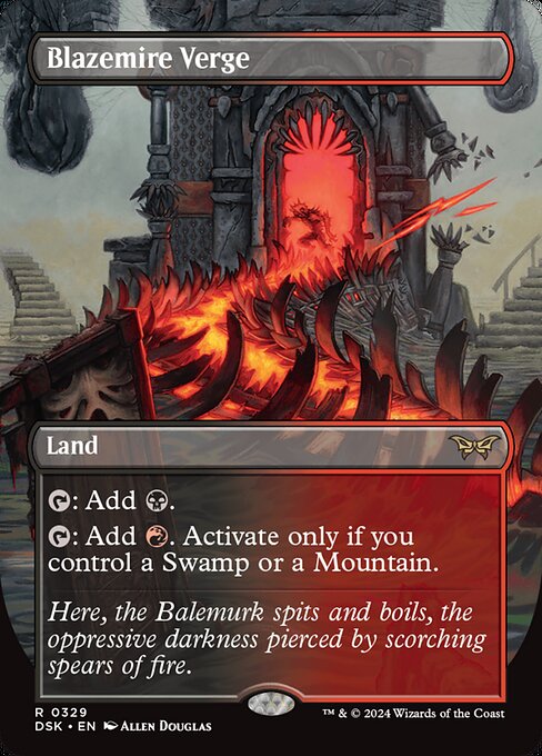 Blazemire Verge (Borderless) - DSK - 329