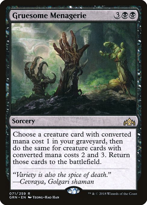 Gruesome Menagerie - GRN - 71