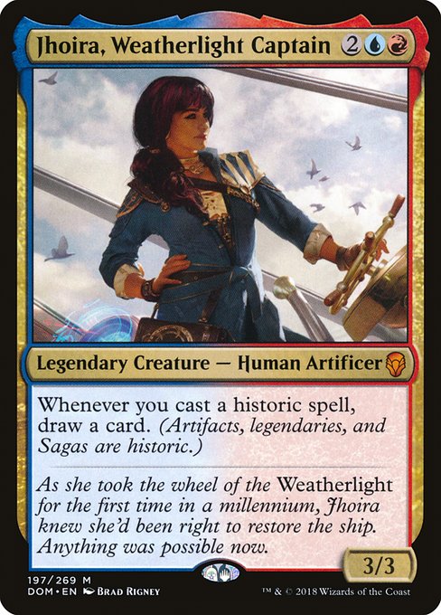 Jhoira, Weatherlight Captain - DOM - 197