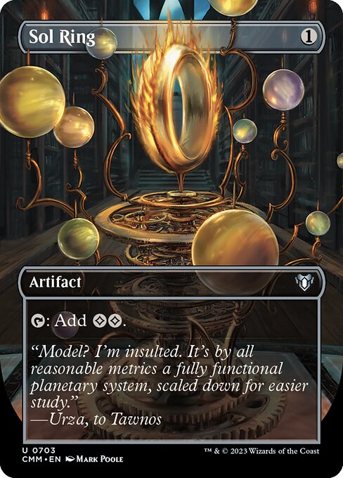 Sol Ring (Borderless) - CMM - 703
