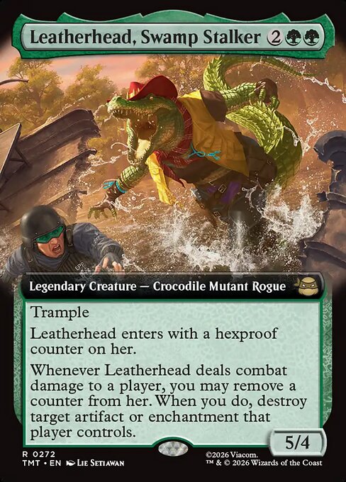 Leatherhead, Swamp Stalker (Extended Art) - TMT - 272