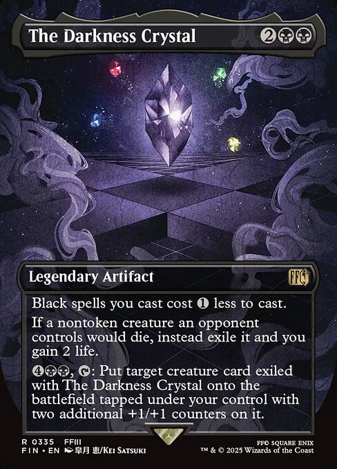 The Darkness Crystal (Borderless) - FIN - 335