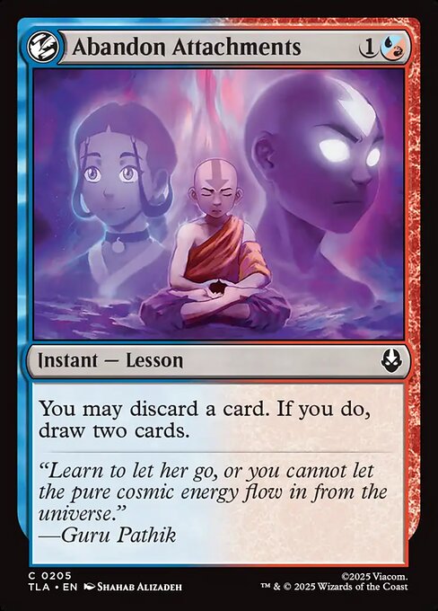 Abandon Attachments (Foil) - TLA - 205